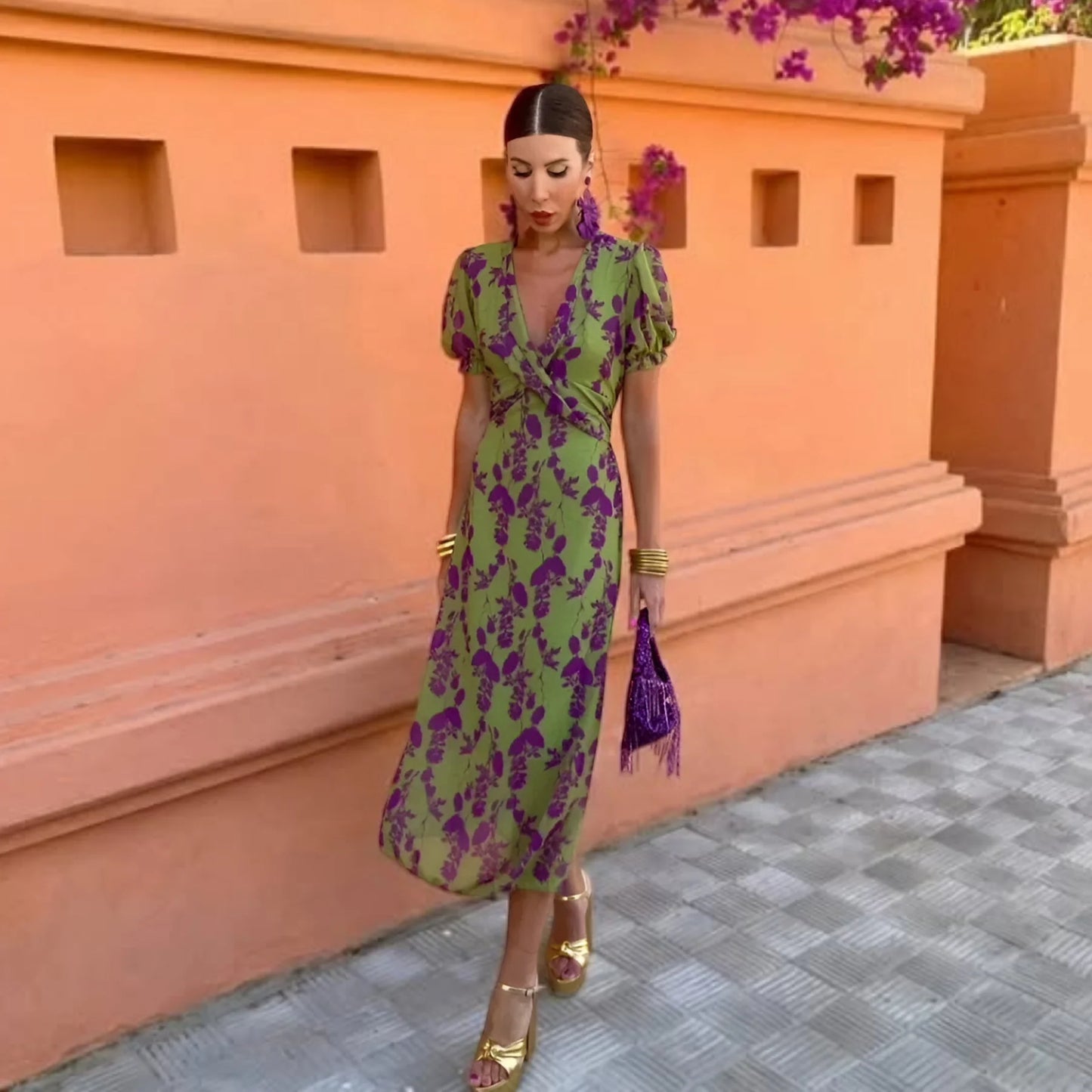 ALZIRA | Vestido Elegante Primaveral