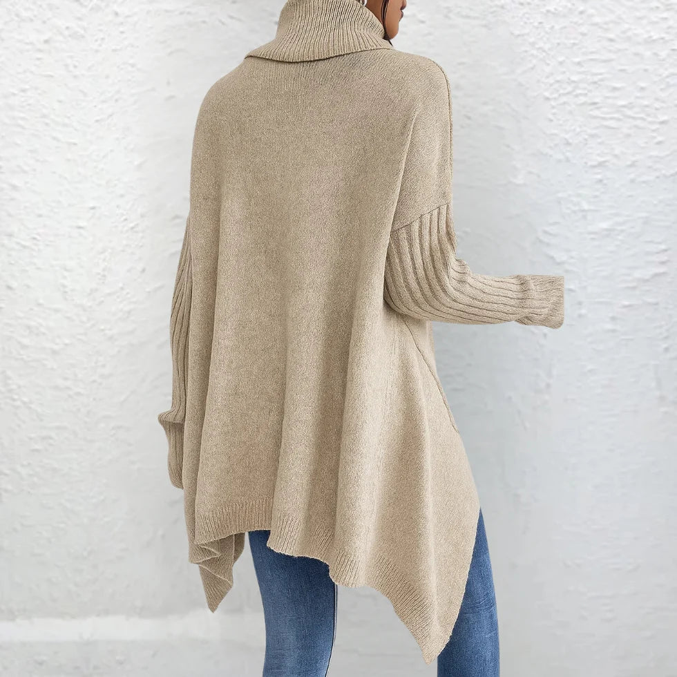 Jersey NOLEA de Cuello Alto holgado - Elegancia que Perdura