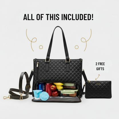 Multifunctional Bag with Insulated Compartment – Stylish, Secure, and Efficient