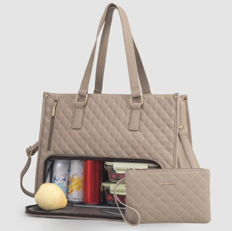 Multifunctional Bag with Insulated Compartment – Stylish, Secure, and Efficient