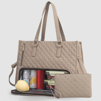 Multifunctional Bag with Insulated Compartment – Stylish, Secure, and Efficient