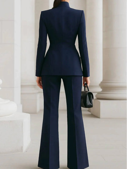 GIA | Conjunto blazer y pantalón palazzo