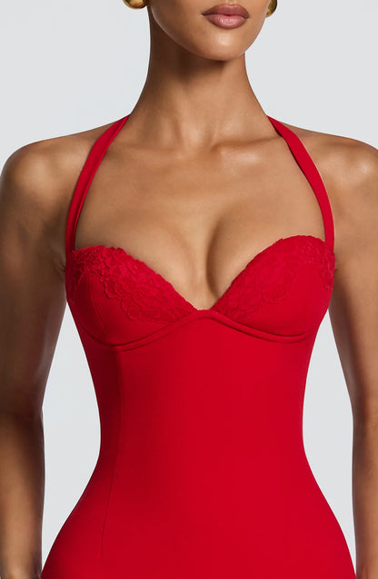 KALOA | Vestido midi de silueta definida