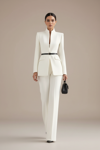 GIA | Conjunto blazer y pantalón palazzo