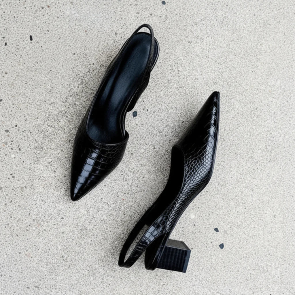 Alma | Zapato de tacón bajo esencial